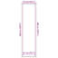 Doormat Stripe Black And Grey 115X500 Cm-1594472058