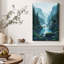 Art mural sur toile Misty Mountain River-1997451354