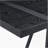 5-Piece Dining Table Set, Minimalist Rectangular Dining Table, 4 Dining Chairs With Metal Leg