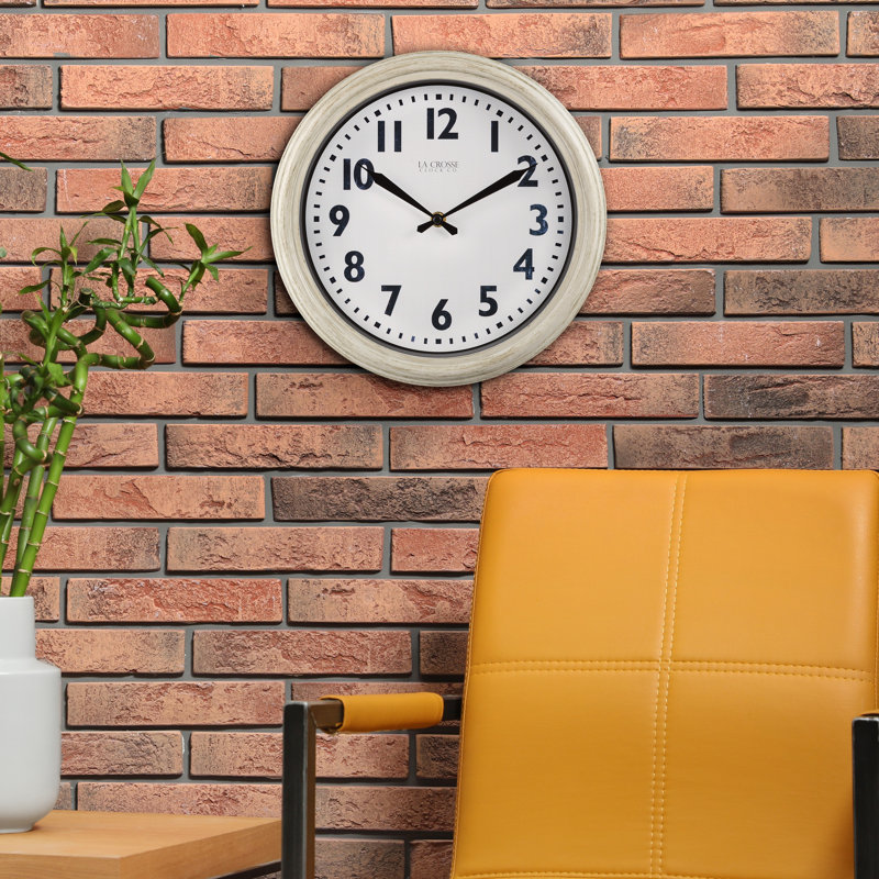 Horloge murale 12 po Weathersby