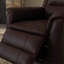 Fauteuil inclinable et pivotant avec repose-pieds manuel Global Home