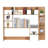 Desktop Storage Rack Bookshelf Organizer