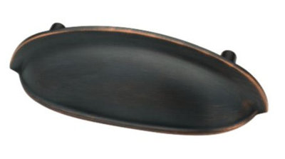 (5 Pack) 3 inch Avante Cup Pull - Bronze with Copper Highlights