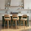 Corsi Swivel Bar & Counter Stool With Curved Back, Upholstered Seat, And Layered Hardwood Frame-114194316