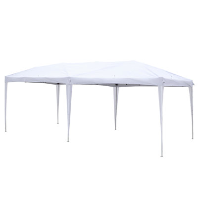 Easy 19.5 Ft. W x 10 Ft. D Steel Pop-up Canopy