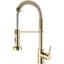 Gold Kitchen 360° Swivel Pull-Down Tap Single Lever Sprayer Monobloc Faucet