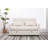 Kusilvak 58'' Velvet Sofa-1823721984
