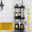 Metal Freestanding Bathroom Shelves-1357007410