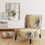 Fauteuil de chambre orange - Orange Tropical Plants - Chaise rembourrée