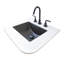 Cigno Widespread Bathroom Faucet with Drain Assembly-54347793