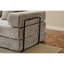Canapé au sol, canapé à compression, canapé-lit au sol convertible avec accoudoirs à dossier, coussin en futon confortable, tissu chenille, pour la chambre du salon (GRIS CLAIR)-130176668