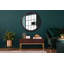 Huldar Glass Flat Wall Mirror-32708199