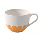 Villeroy & Boch Fleur Vert Collection Coffee Cup, Premium Porcelain, Made in Germany. Dishwasher and Microwave Safe, Cup for Coffee or Tea, Flower Pattern, 5.5 oz Capacity, 4.5x3.5x2.5 in, Green
