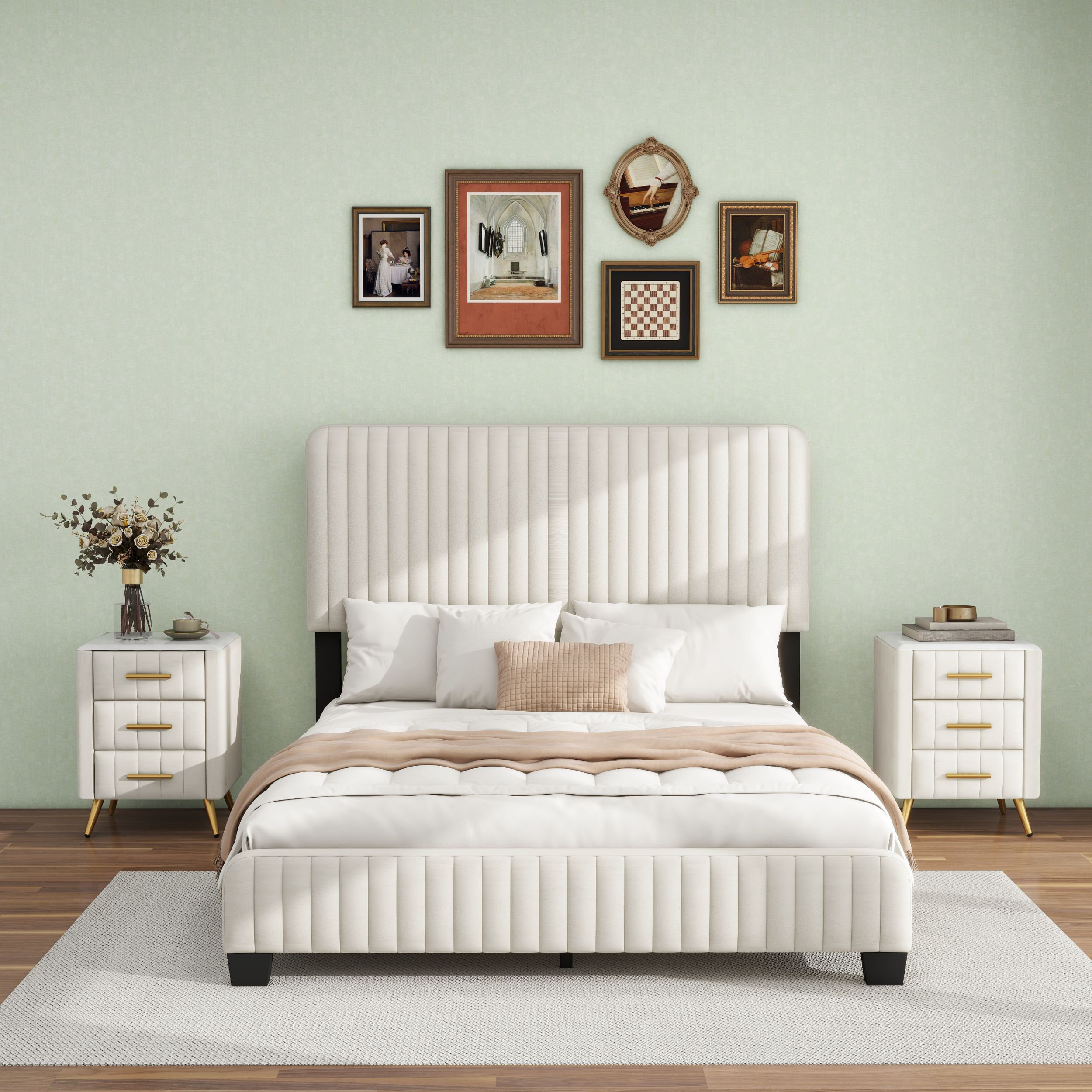 Mercer41 Jerard 3 Piece Bedroom Set Wayfair