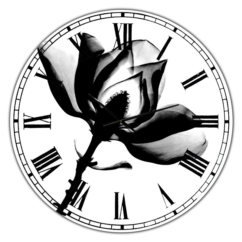 Horloge murale Magnolia, Moyen