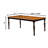 Tatem Oak Solid Wood Dining Table