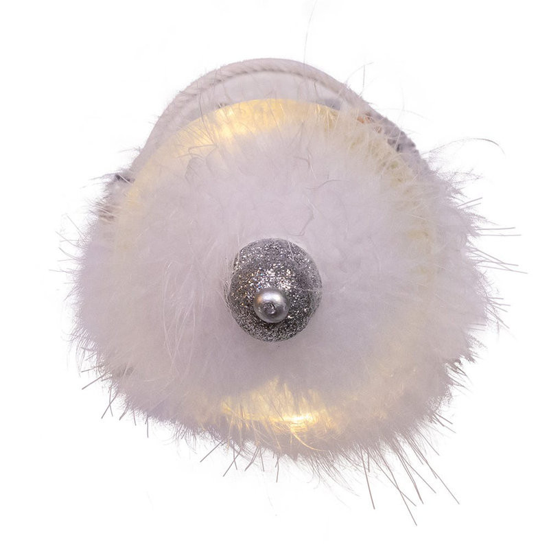 Casse-noisette musical argenté de 22 pouces avec globe d'eau Kurt Adler