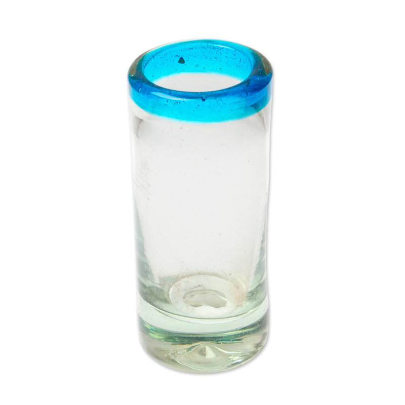 Hand Blown Tequila Shot Glasses Set of 6
