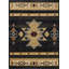 Tapis tribal noir Sud-Ouest Tribes-1866389905