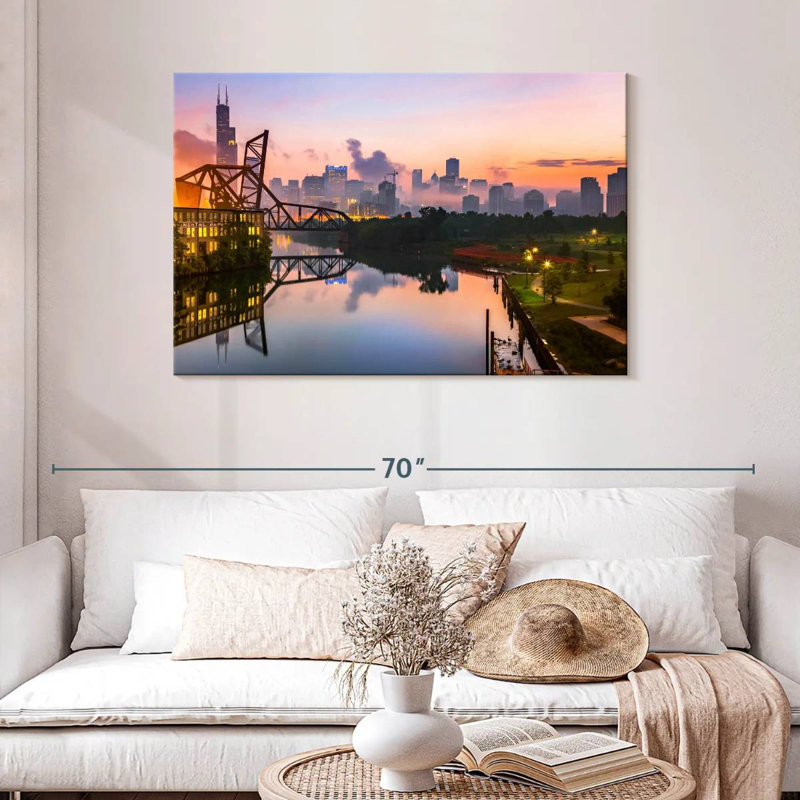 Ravi St. Charles Bridge Chicago, H 30 po x l 45 po