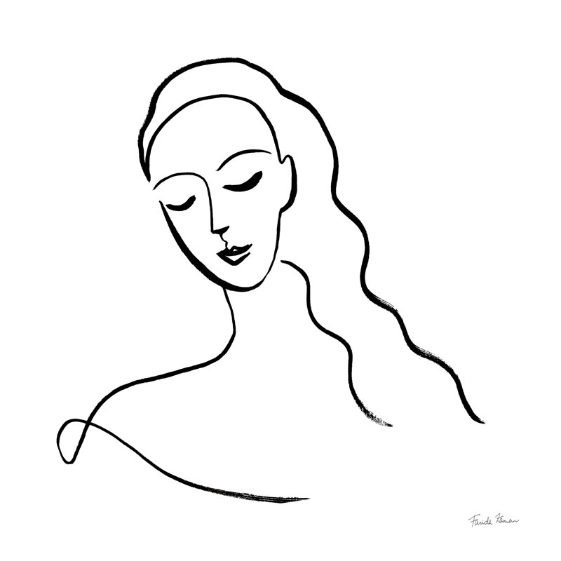 Faces III by Farida Zaman - Wrapped Canvas Print, 76cm H x 76cm W