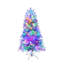 Arbre de Noël artificiel illuminé 6 pi avec arbre en métal articulé avec support en métal, 800 branches, 300 lumières DEL, 11 modes d'éclairage, arbre de Noël pour l'intérieur et l'extérieur-2077455788