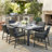 Set of 2 Bianca Grey Outdoor Dining Chair with Hand-Woven Synthetic Rattan Arms-196023611-196023615