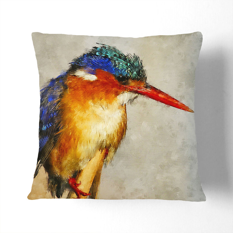 Square Throw Cushion, 40cm H x 40cm W x 15cm D