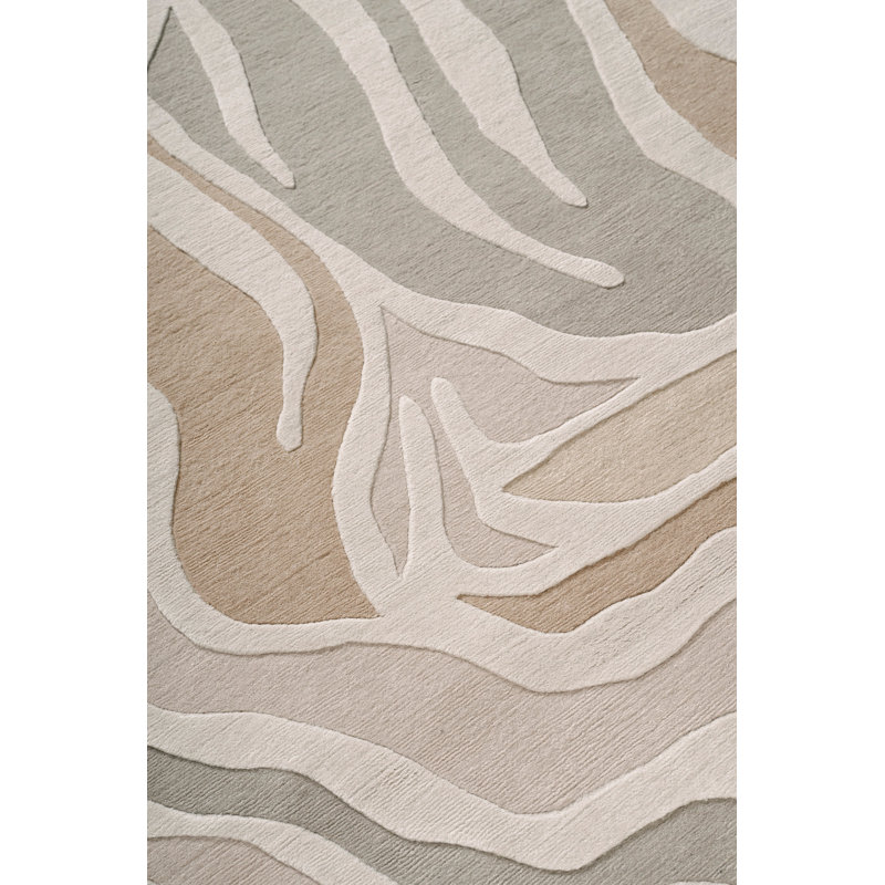 Rêverie Blonde Area Rug, Rectangle 4' x 6'