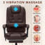 Fauteuil de bureau ergonomique avec vibrations Hargun-1739756983