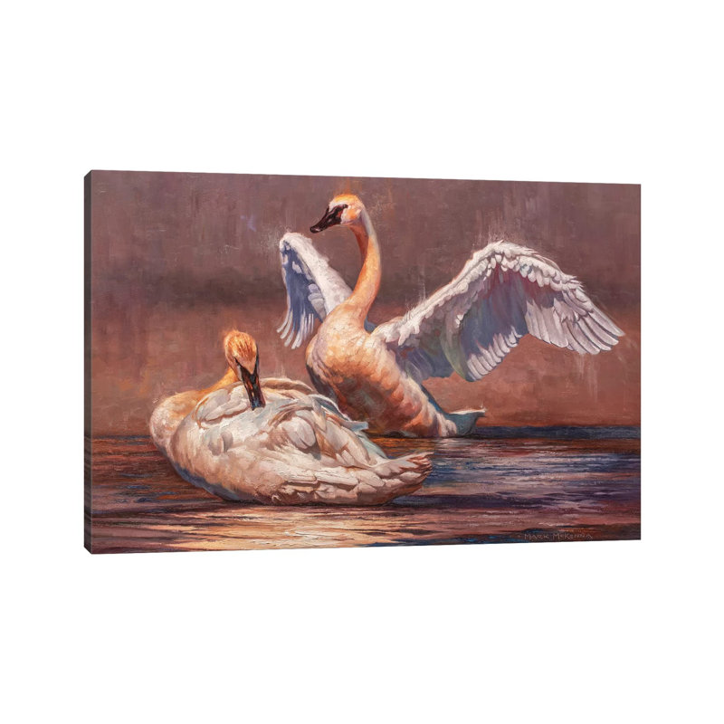 Minuet 1 Piece Painting on Canvas, 66.04cm H x 101.6cm W x 1.91cm D, Wrapped Canvas