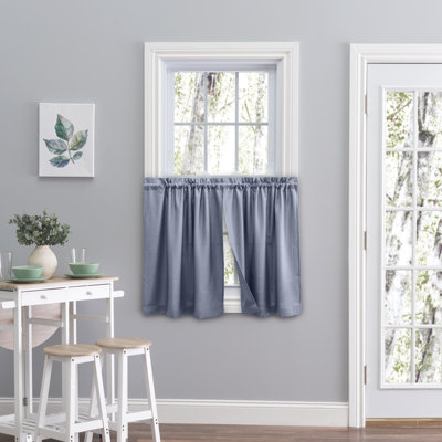 Light-Filtering Cafe Curtain Tier Pair