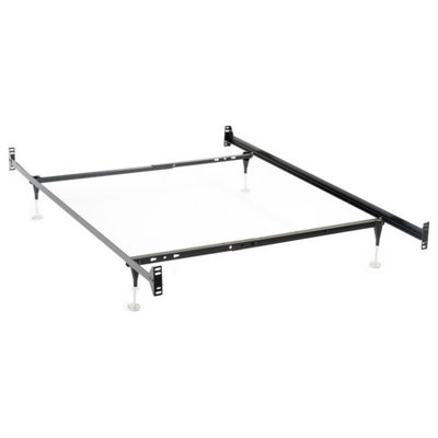 Esme Bed Frame Black (Headboard & Footboard)