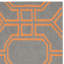 Tapis géométrique en laine tissé à la main Rodgers-516840265