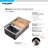 Houzer 26 in Undermount Stainless Dual Platform Workstation Single Sink & Accessories-NVS-2600