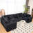 135.5-Inch Modular U-Shaped Sectional Sofa