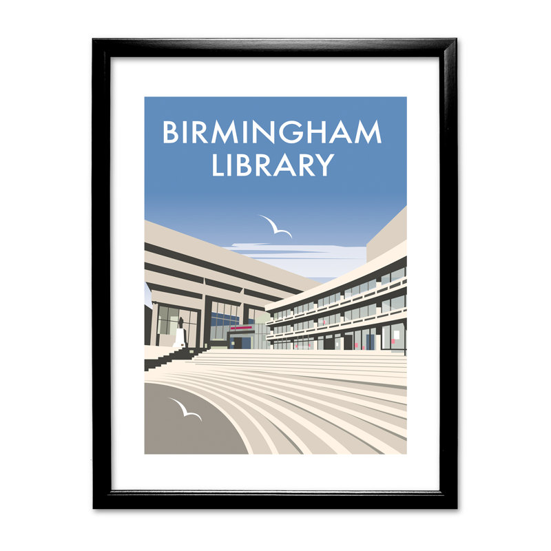 Dave Thompson - Single Picture Frame Print, Black