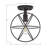 Maiden Lane Semi Flush Mount-2665625