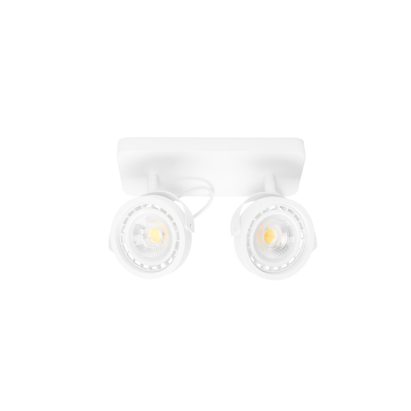 2 lumières directionnelles 11 po, Blanc