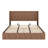 American Design King Bed Frame With Lift Storage, Double Hydraulic Rod Lifting, Flying Wing For Beauty Style Exquisite Headboard Design, Overall Corrugated
