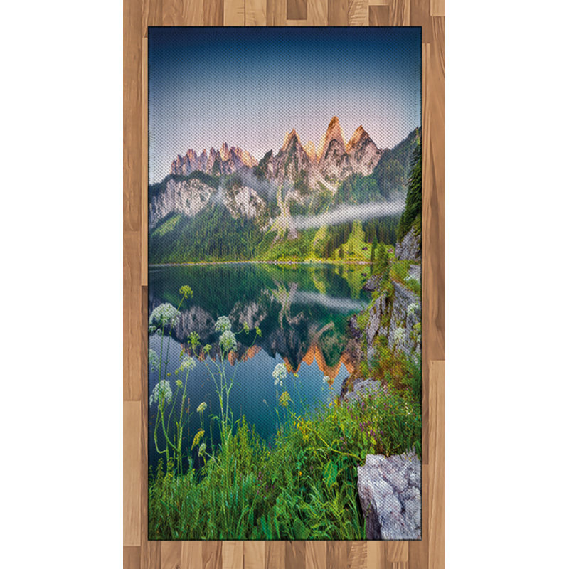 Nature High Density Long Fiber Poly Threads Decorative Area Rug Carpet, Rectangle 2'7" x 5'