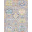 Oushak Hand Knotted Wool Oriental Area Rug in Grey / Grey