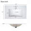 Ensemble de meuble-lavabo avec lavabo en céramique, tablette de rangement et tiroirs divisés-29410919-29410913