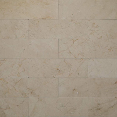 Polished Crema Marfil 4''X12''