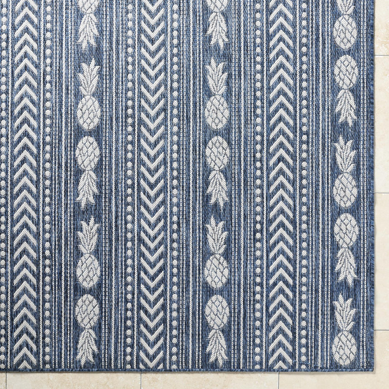 Eagean Machine Woven Indoor/Outdoor Area Rug, Rectangle 5'3" x 7'7"