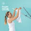 Aluminum Foldable Wall-Mounted Drying Rack