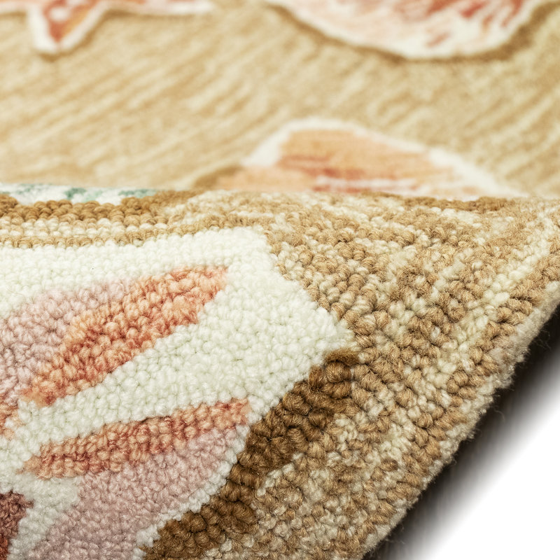 Fernando Kitchen Mat, Rectangle 24" W x 36" L, Brown/Red