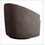 Chaise pivotante rembourrée à 360 degrés