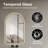 Arched LED Mirror