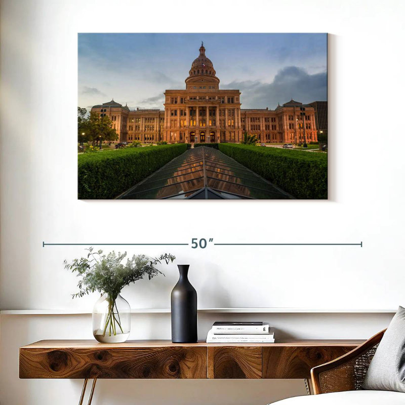 Kavia Austin, Texas Capitol, H 26 po x l 39 po